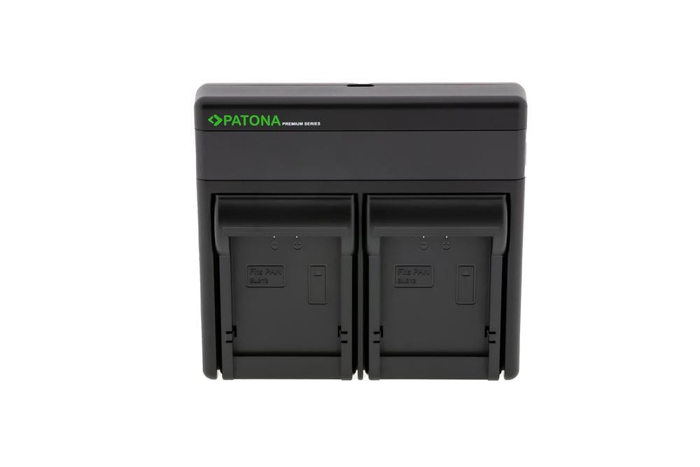 PATONA Premium Dual PD Performance Charger for Panasonic BLB13 with USB‑C input/output PATONA Premium Dual PD Performance Charger for Panasonic BLB13 with USB‑C input/output
