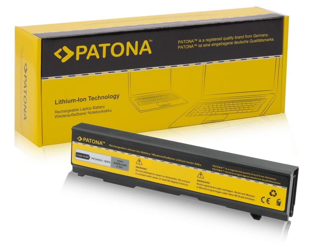 PATONA Battery for Toshiba Dynabook AX 55A, TW 750LS, Equium A110-233 PATONA Battery for Toshiba Dynabook AX 55A, TW 750LS, Equium A110-233