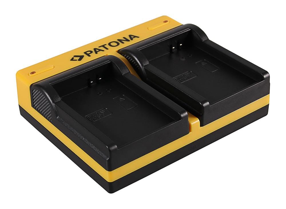 Chargeur Dual PATONA pour Samsung BP1310 NX10 NX100 NX11 avec câble Micro-USB Chargeur Dual PATONA pour Samsung BP1310 NX10 NX100 NX11 avec câble Micro-USB