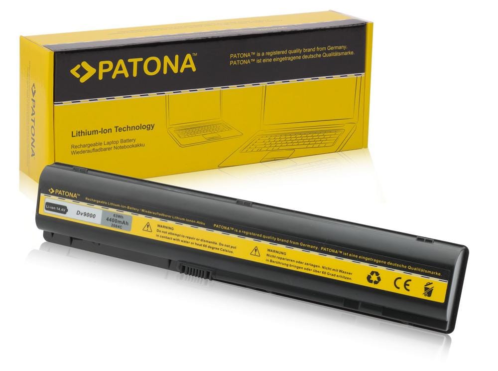 PATONA Battery for HP Pavilion DV9000 DV9100 DV9200 DV9500 4400mAh PATONA Battery for HP Pavilion DV9000 DV9100 DV9200 DV9500 4400mAh