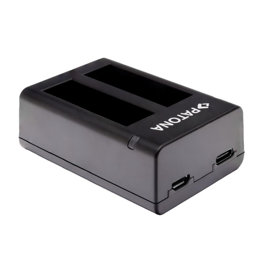 Caricatore USB Duale PATONA per Insta360 Ace e Ace Pro con cavo USB-C Caricatore USB Duale PATONA per Insta360 Ace e Ace Pro con cavo USB-C
