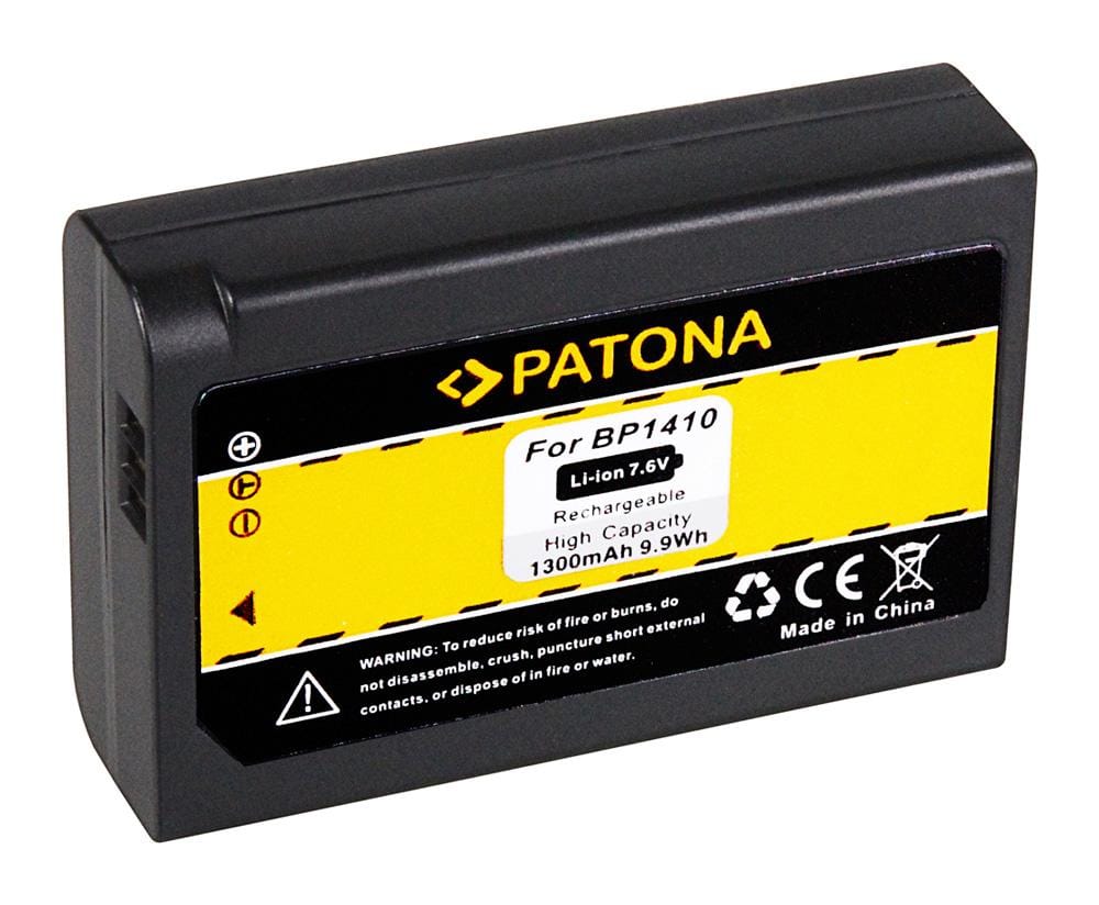 PATONA batería para Samsung BP1410 BP-1410 NX30 WB2200F