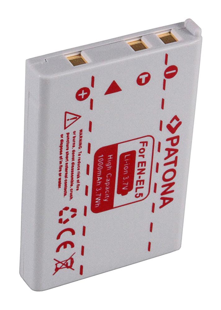 PATONA batteria per Nikon EN-EL5 COOLPIX 3700 4200 5200 7900 P5000 PATONA batteria per Nikon EN-EL5 COOLPIX 3700 4200 5200 7900 P5000