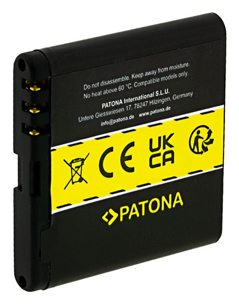 PATONA bateria para Nokia BP-6MT E51 N81 N81-8GB N82 6720 classic PATONA bateria para Nokia BP-6MT E51 N81 N81-8GB N82 6720 classic
