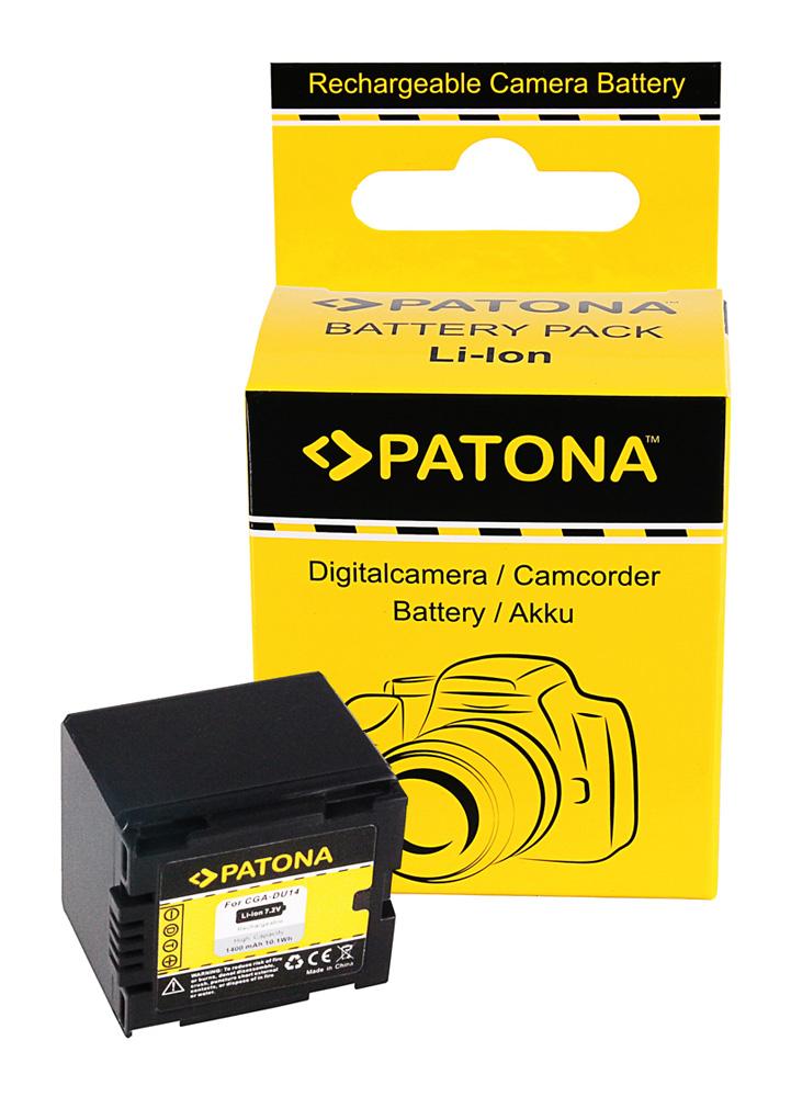 PATONA akumulator do Panasonic NV-GS250 NV-GS150 NV-GS140 NV-GS75 CGA-DU14
