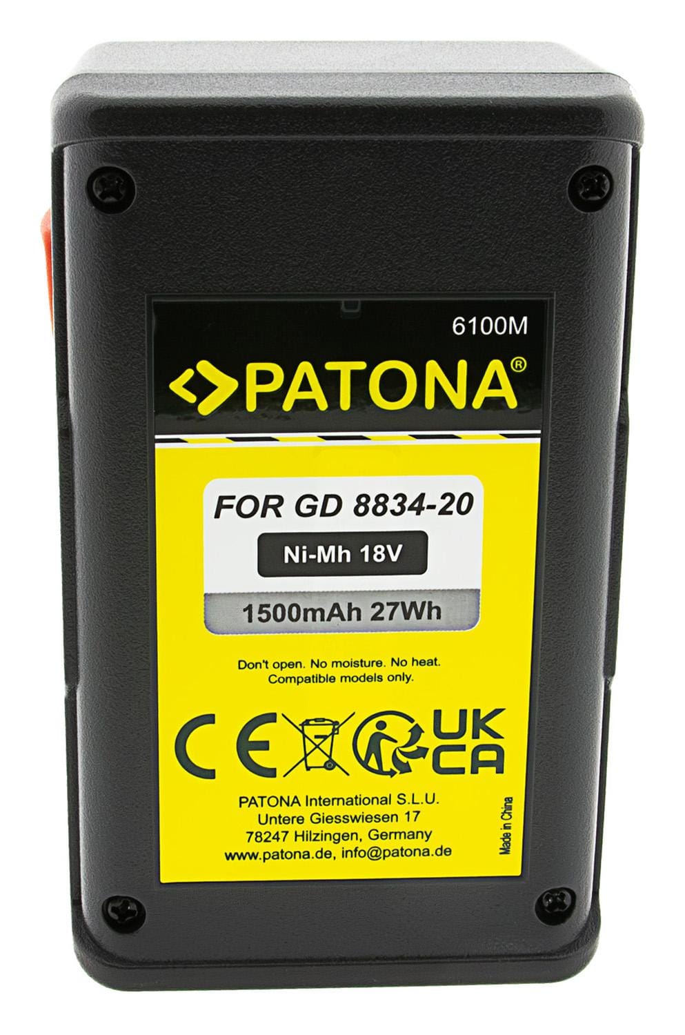 PATONA Batterie pour Gardena EasyCut 42 Taille‑haie SmallCut 300 8834-20 PATONA Batterie pour Gardena EasyCut 42 Taille‑haie SmallCut 300 8834-20