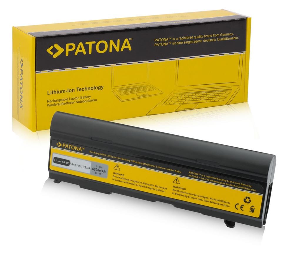 PATONA Battery for Toshiba Satellite M40 M50 M55 A80 A100 PA3399U PATONA Battery for Toshiba Satellite M40 M50 M55 A80 A100 PA3399U