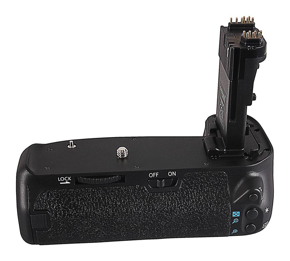 PATONA Impugnatura Batteria Premium per Canon EOS 70D/80D/90D – BG‑E14H, 2x LP‑E6 e telecomando IR