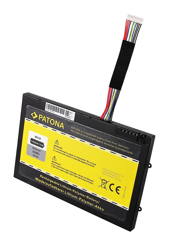 PATONA bateria para Dell M11x M14x PT6V8 8P6X6 08P6X6 KR-08P6X6 T7YJR P06T