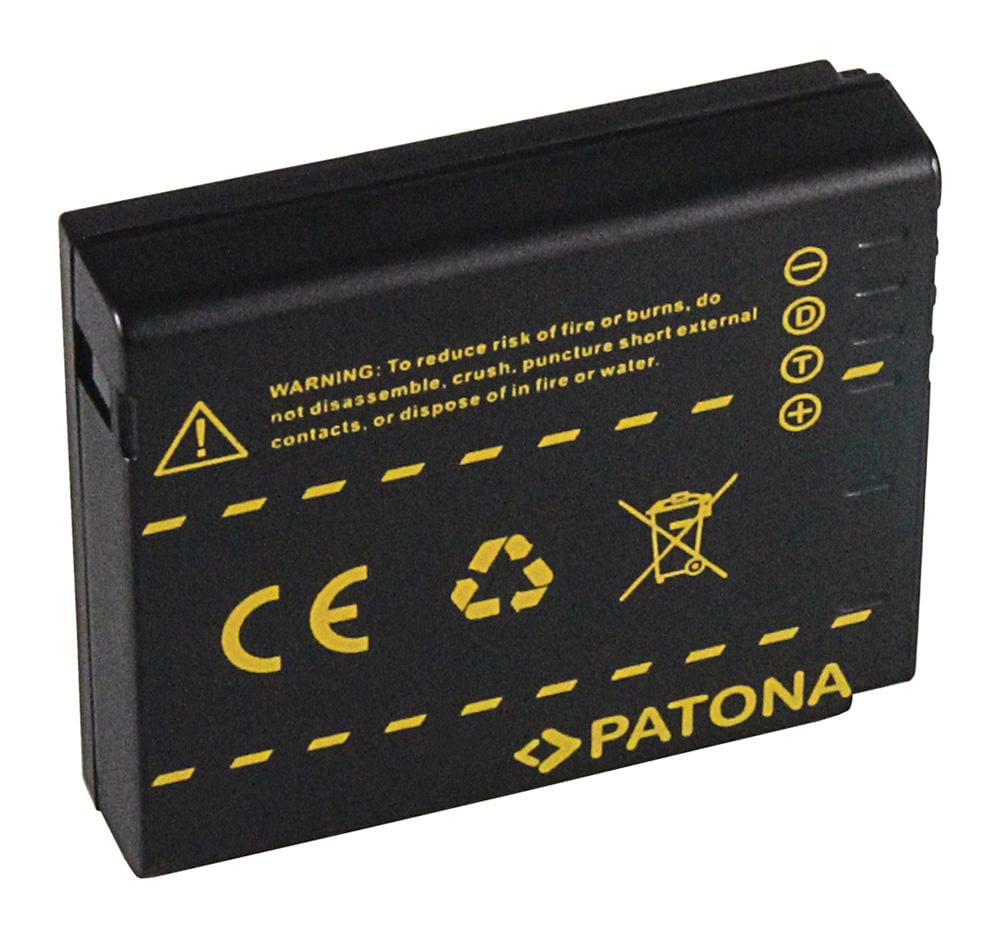 PATONA batteria per Panasonic BCJ13 DMW-BCJ13 BCJ13E LX-5 LX5 *INFO-CHIP* PATONA batteria per Panasonic BCJ13 DMW-BCJ13 BCJ13E LX-5 LX5 *INFO-CHIP*