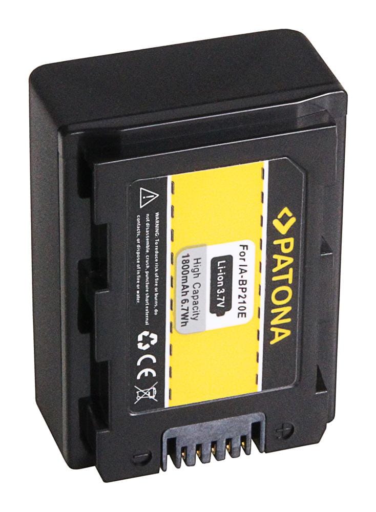 PATONA batteria per Samsung IA‑BP210E SMX‑F40 SMX‑F43 SMX‑F44 SMX‑F53