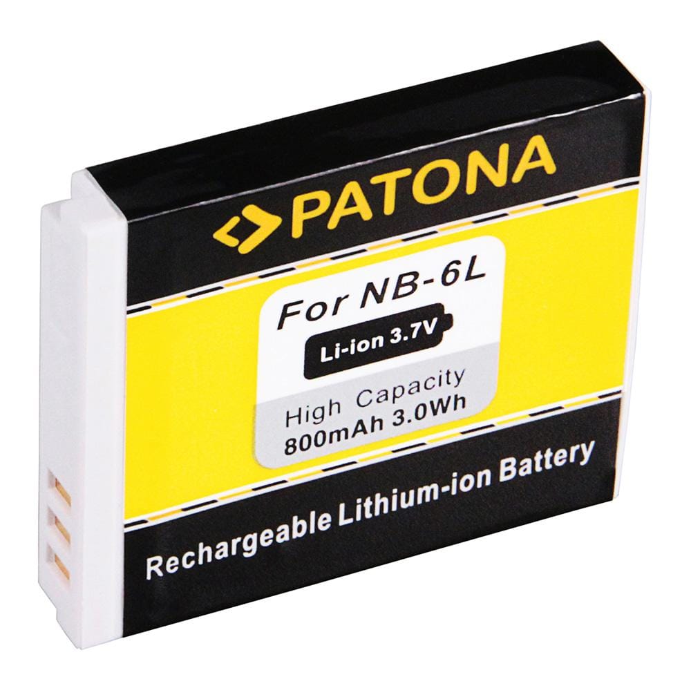PATONA batteria per Canon Ixus 85 IS 85IS NB-6L NB6L PowerShot SD770 PATONA batteria per Canon Ixus 85 IS 85IS NB-6L NB6L PowerShot SD770