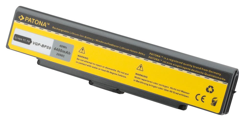 PATONA Battery for Sony VAIO VGP-BPL9A VGP-BPS9 VGP-BPS9A VGP-BPL9 PATONA Battery for Sony VAIO VGP-BPL9A VGP-BPS9 VGP-BPS9A VGP-BPL9