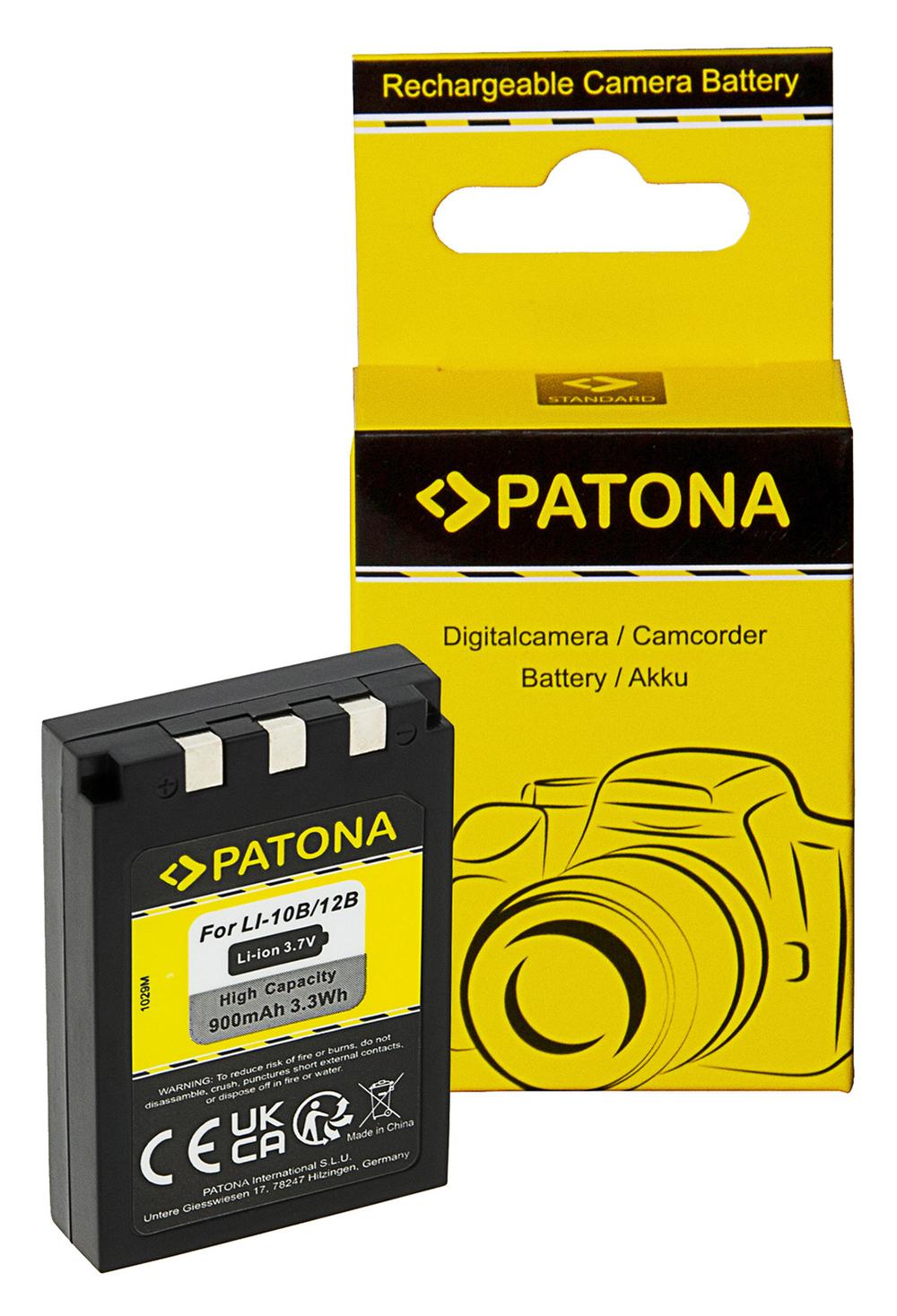 Batteria Sostitutiva Li-Ion 3,7V 1090mAh Per Olympus Camedia C-50 Zoom