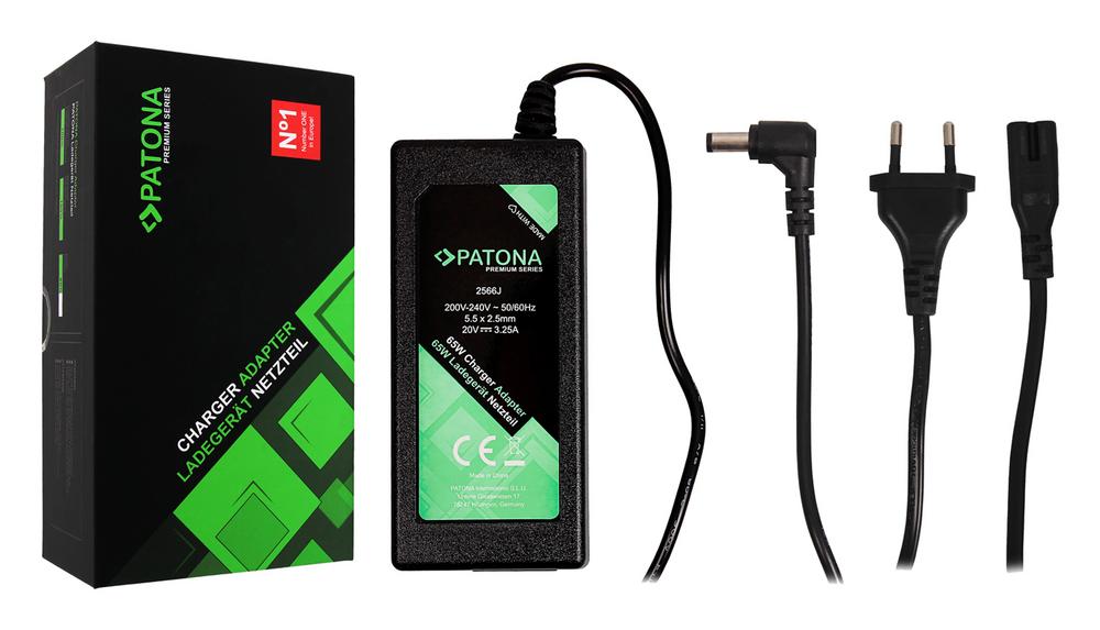 PATONA Bloc d'alimentation Premium 20V 3,25A 65W pour Fujitsu Amilo V5515 V5535 V3205 FSC03352A2065 PATONA Bloc d'alimentation Premium 20V 3,25A 65W pour Fujitsu Amilo V5515 V5535 V3205 FSC03352A2065