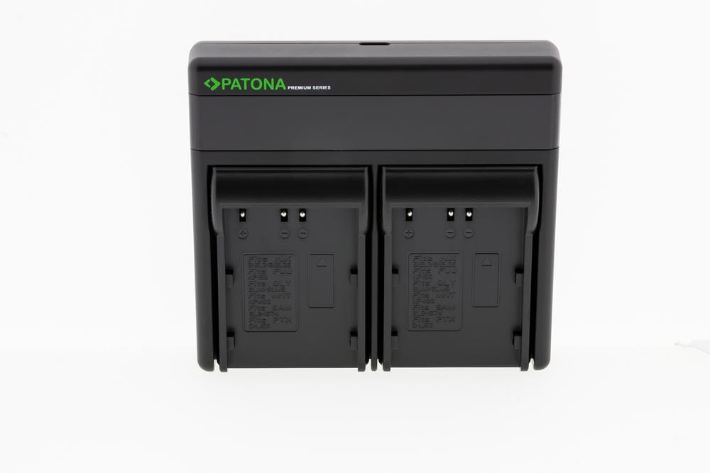 PATONA Premium Dual PD Performance Charger for Nikon EN-EL3 with USB‑C Input/Output