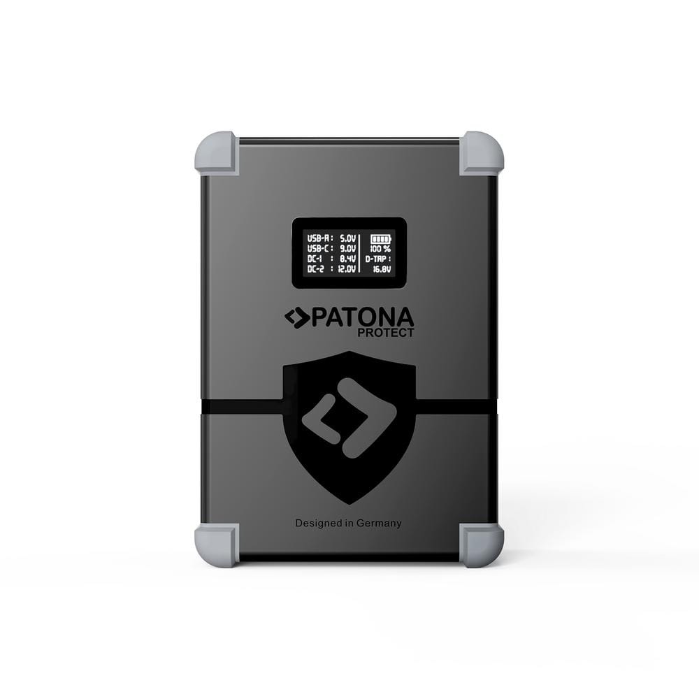 PATONA PROTECT V‑Mount Battery V99‑PD100 99 Wh USB‑C USB‑A D‑Tap 2×DC‑out PATONA PROTECT V‑Mount Battery V99‑PD100 99 Wh USB‑C USB‑A D‑Tap 2×DC‑out