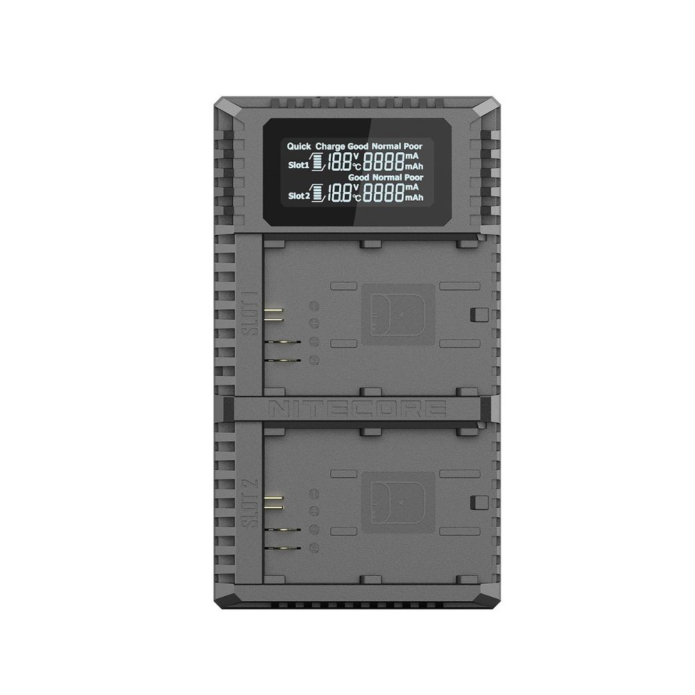 Carregador Nitecore UCN 2 PRO para Canon Carregador Nitecore UCN 2 PRO para Canon