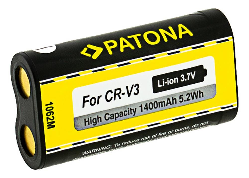 PATONA Batteria per Kodak RCR-V3 Li-Ion CR-V3 CRV3 CR-V3P LB01 PATONA Batteria per Kodak RCR-V3 Li-Ion CR-V3 CRV3 CR-V3P LB01