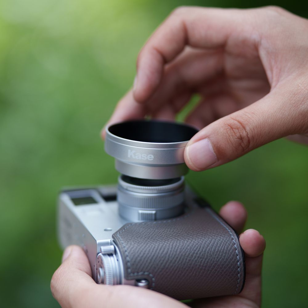 Paraluce magnetico (argento) per la fotocamera Fujifilm X Half Paraluce magnetico (argento) per la fotocamera Fujifilm X Half