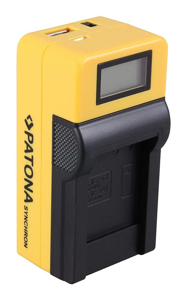 PATONA Synchron USB Charger for Pentax DLi88 D-Li88 with LCD Display PATONA Synchron USB Charger for Pentax DLi88 D-Li88 with LCD Display