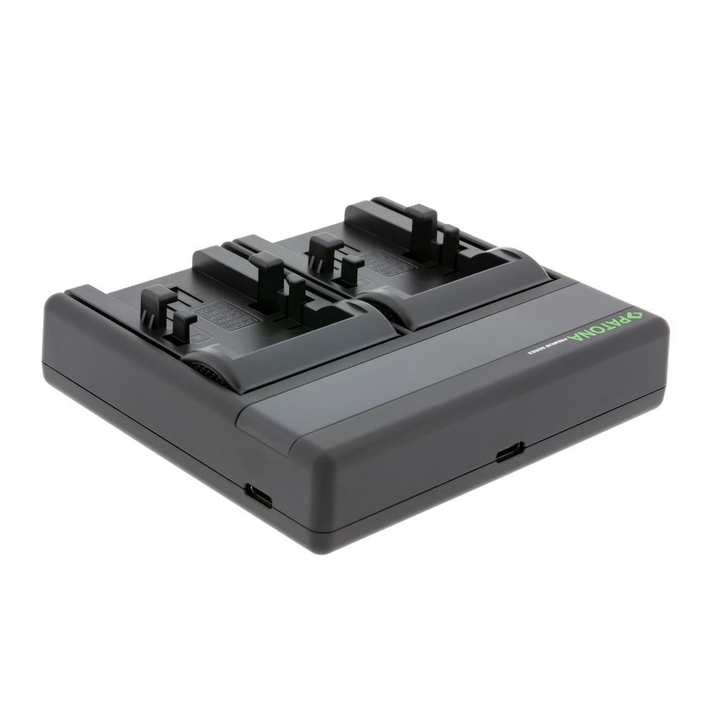 Chargeur Dual PD Premium PATONA pour Canon NB-1LH – Entrée/Sortie USB‑C