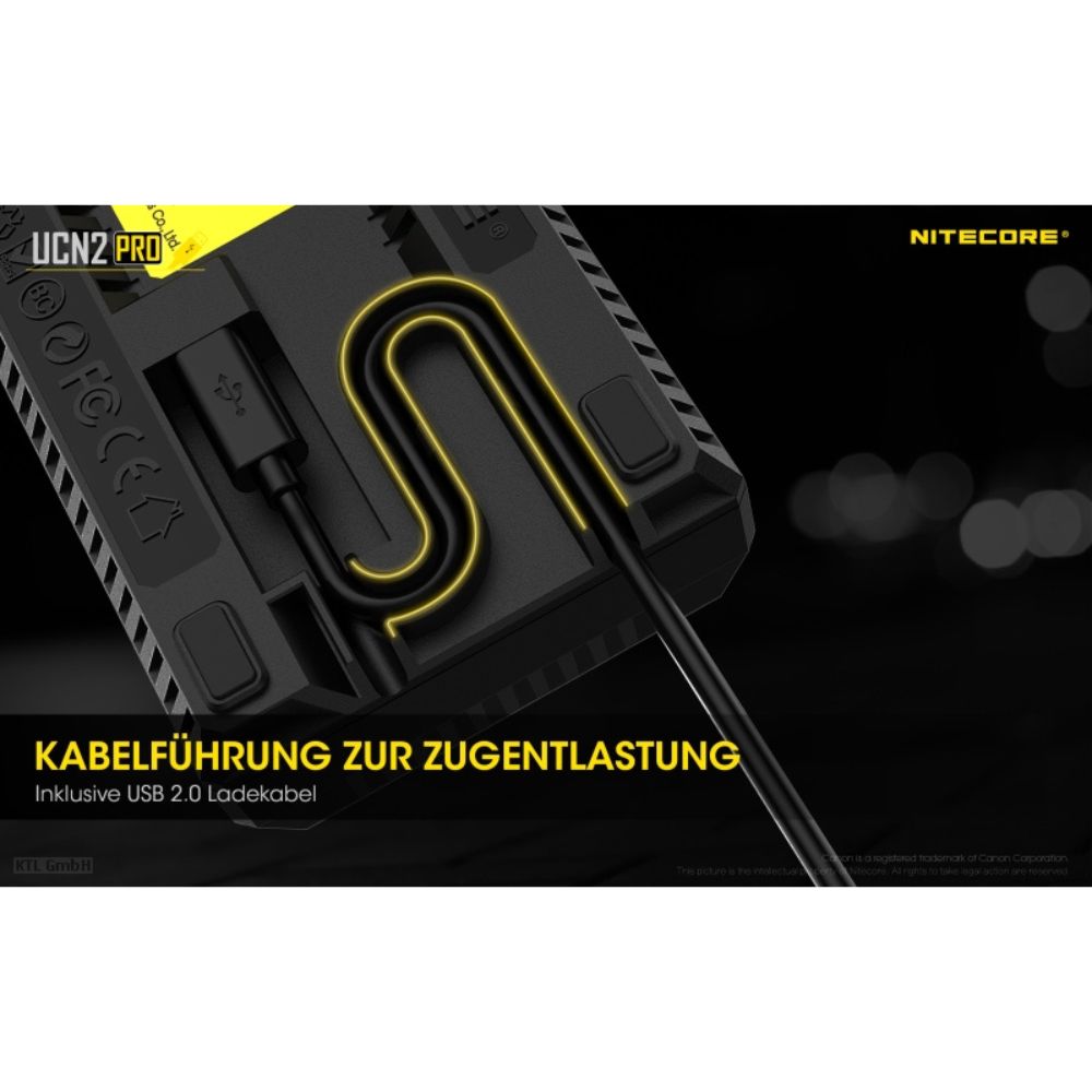 Nitecore UCN 2  PRO Charger Nitecore UCN 2  PRO Charger