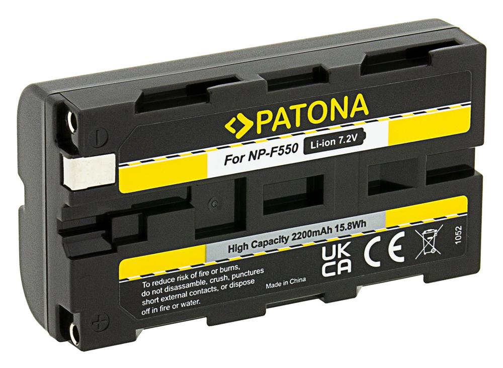 PATONA Akumulator do Sony NP-F550 F330 F530 F750 F930 F920 F550 CCD-SC