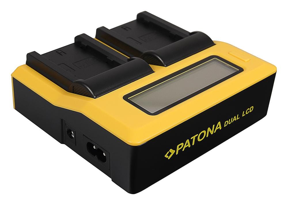 Carregador PATONA Dual LCD USB para Fuji NP‑W235 Fujifilm XT4 X-T4 Carregador PATONA Dual LCD USB para Fuji NP‑W235 Fujifilm XT4 X-T4
