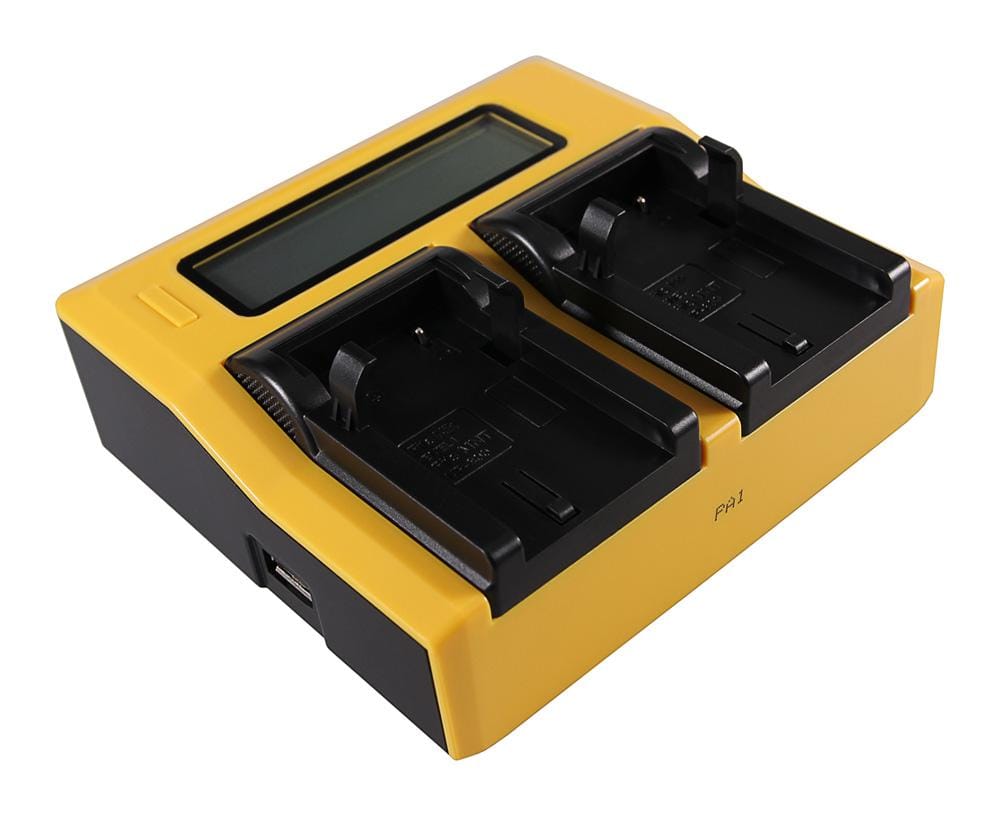 Carregador Dual LCD USB PATONA para Nikon ENEL1 EN-EL1