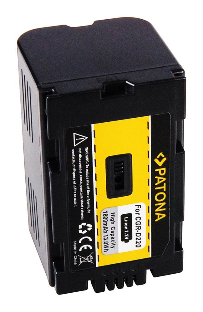 Batería PATONA para Panasonic CGR-D220 CGR-D16 serie NV CGA-D54 CGA-D54S CGA-D54SE CGA-D54SE 1B Batería PATONA para Panasonic CGR-D220 CGR-D16 serie NV CGA-D54 CGA-D54S CGA-D54SE CGA-D54SE 1B