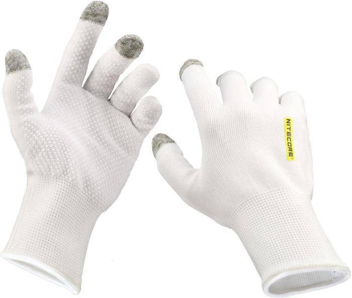 Gants de nettoyage antidérapants pour écran tactile Nitecore Gants de nettoyage antidérapants pour écran tactile Nitecore