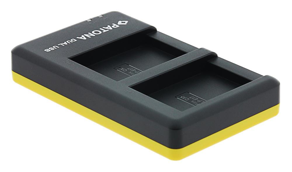 Podwójna Szybka Ładowarka PATONA dla Canon LP‑E17 EOS 750D 760D Kiss X8i z Kablem USB‑C