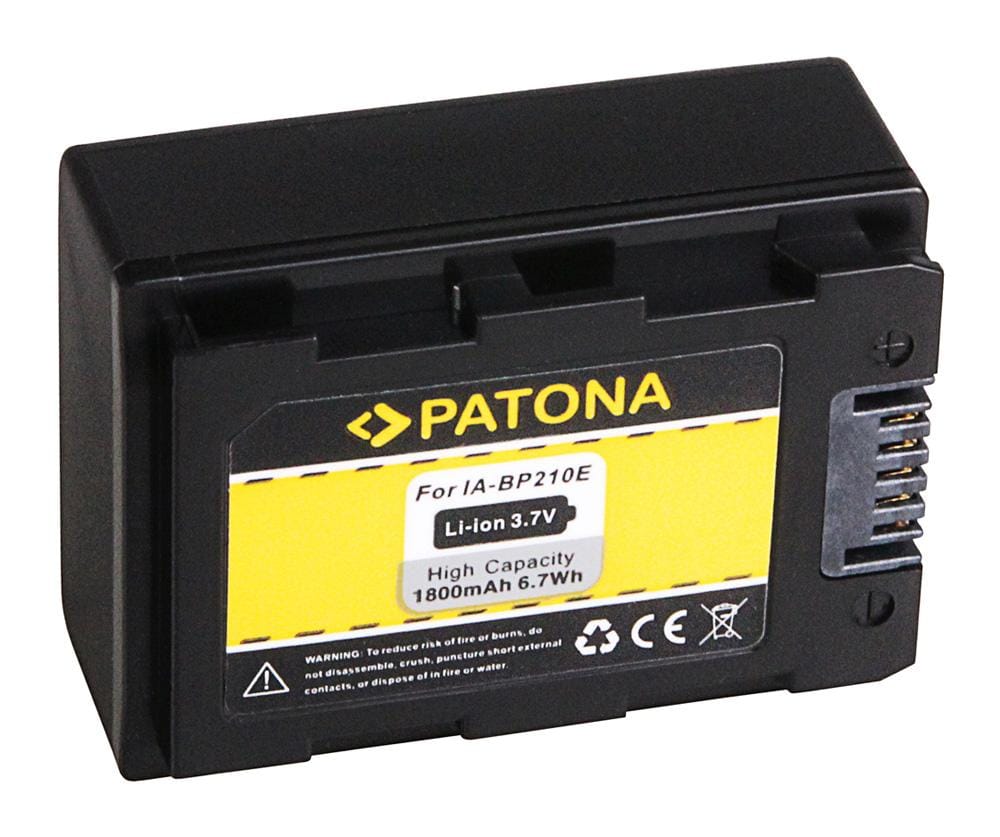 PATONA batteria per Samsung IA‑BP210E SMX‑F40 SMX‑F43 SMX‑F44 SMX‑F53