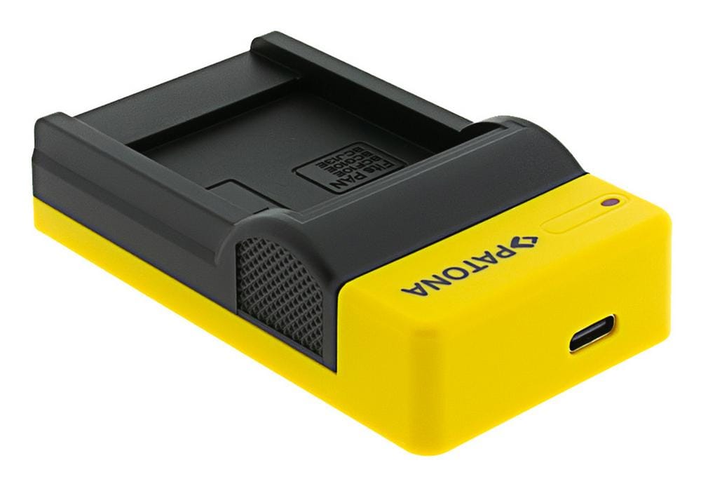 Caricatore USB‑C Slim PATONA per Panasonic DMW‑BCF10E Lumix DMC‑FS7 DMCLX5 DMC‑LX5 Caricatore USB‑C Slim PATONA per Panasonic DMW‑BCF10E Lumix DMC‑FS7 DMCLX5 DMC‑LX5
