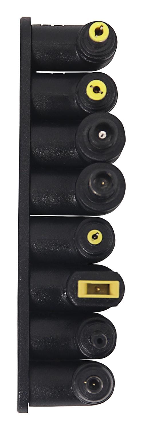 PATONA 90W Universal Power Supply for Notebook, Printer, HiFi and Display with 8 Different Connectors 18.5‑20V