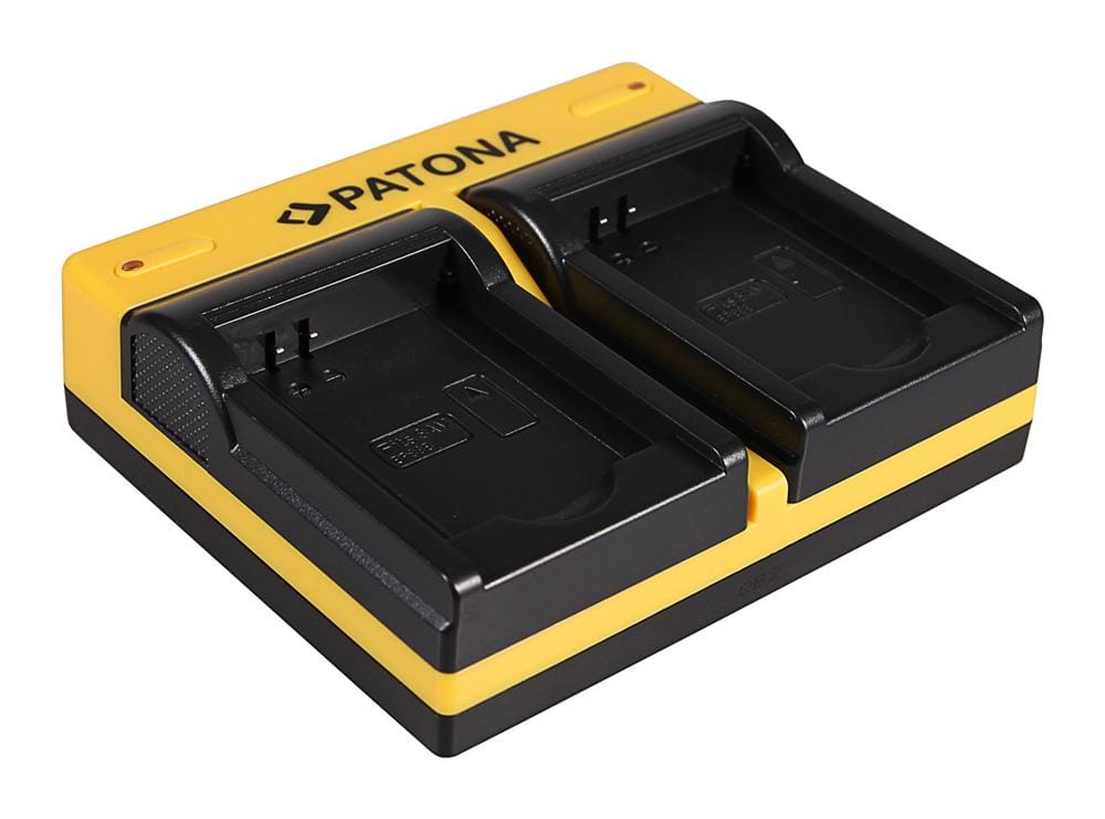 Carregador Dual PATONA para Samsung BP88B MV900 MV900F com cabo Micro-USB Carregador Dual PATONA para Samsung BP88B MV900 MV900F com cabo Micro-USB