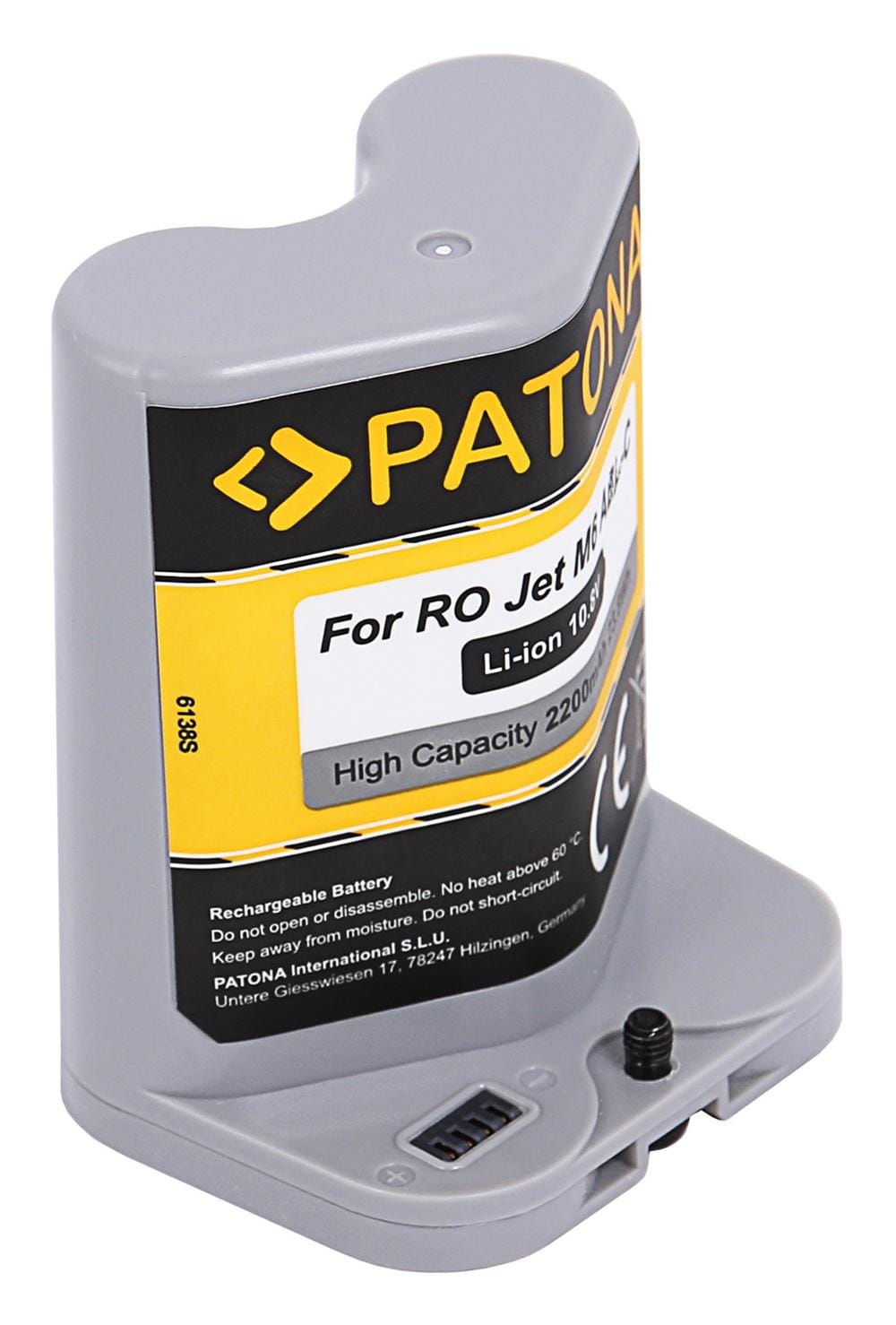 PATONA Batterie 2200 mAh pour iRobot Braava Jet M6 ABL-C M611020 PATONA Batterie 2200 mAh pour iRobot Braava Jet M6 ABL-C M611020