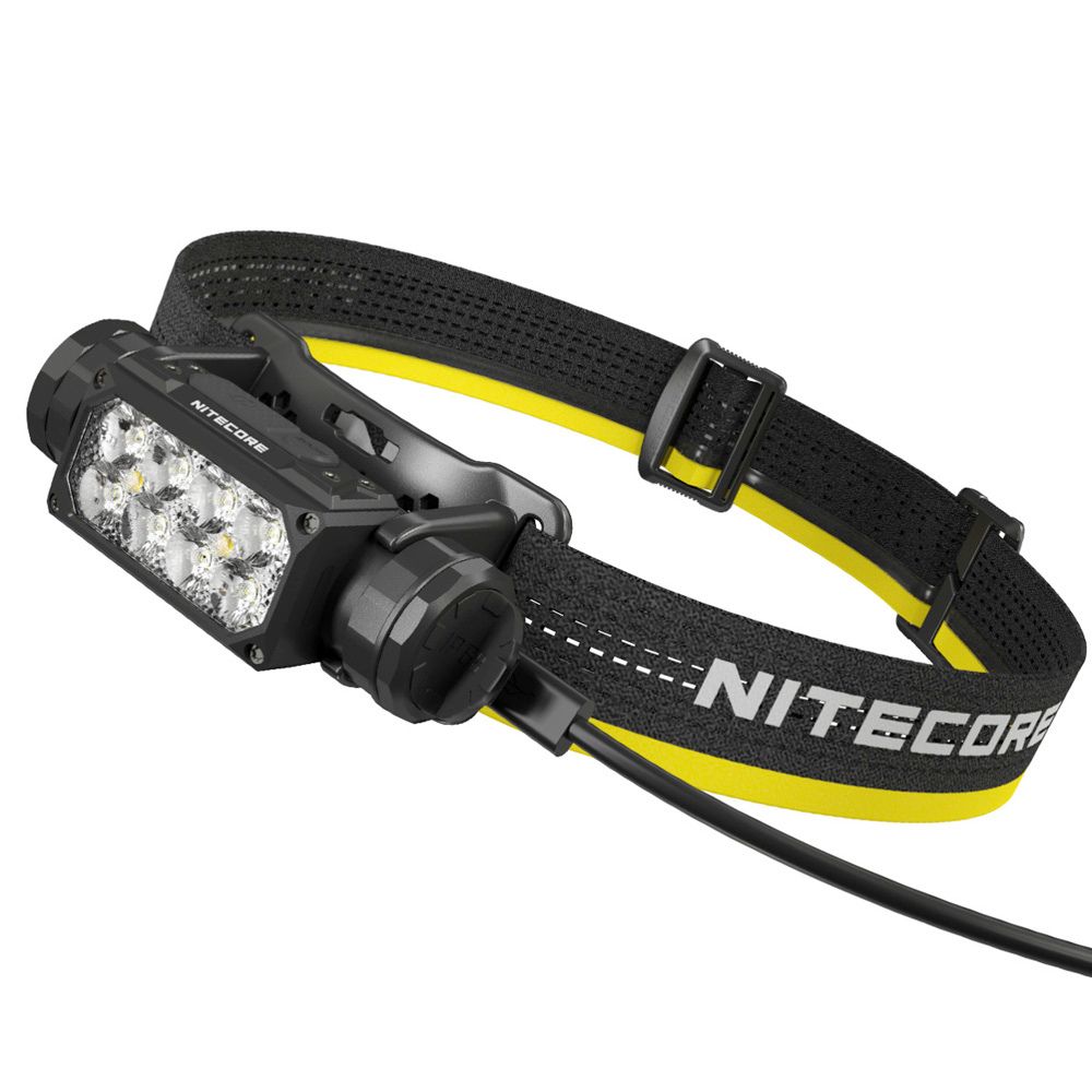 Nitecore HC65 UHE Ultra High Triple lampada frontale ricaricabile 2000 lumen