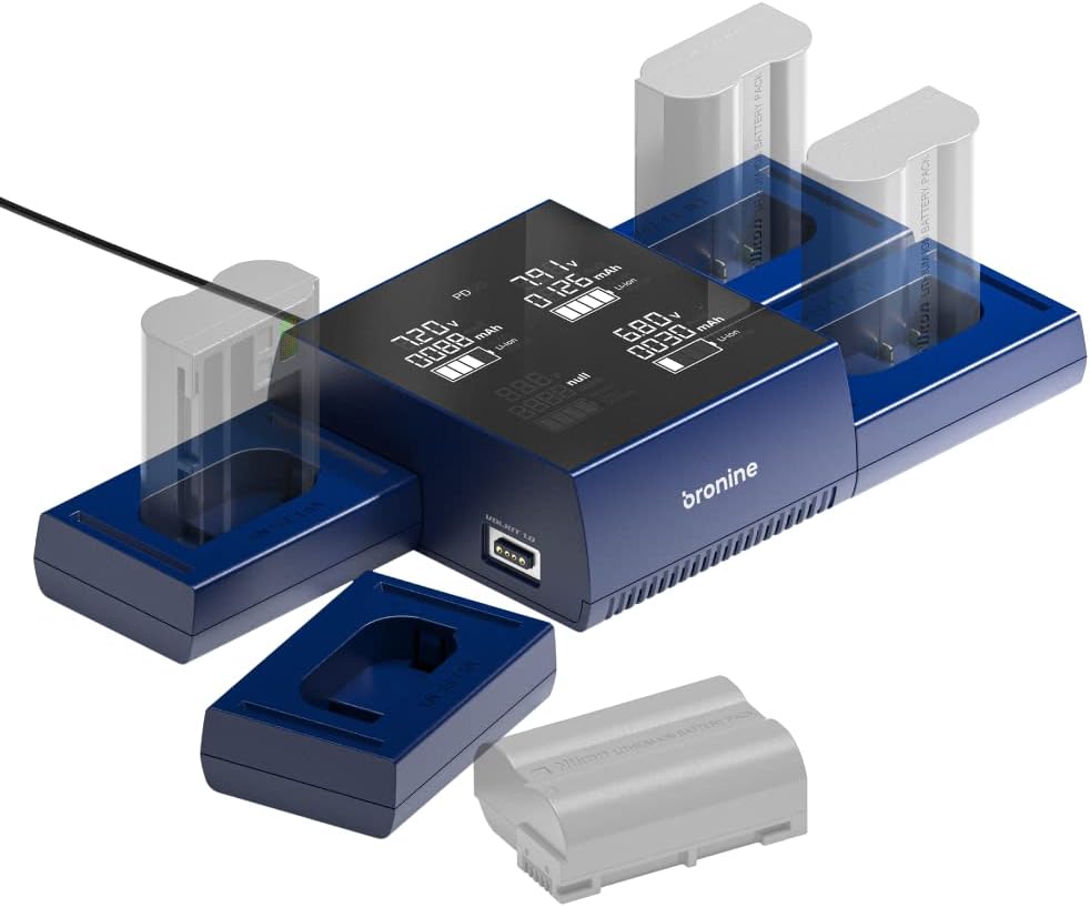 Caricabatterie Bronine a 4 porte Caricabatterie Bronine a 4 porte