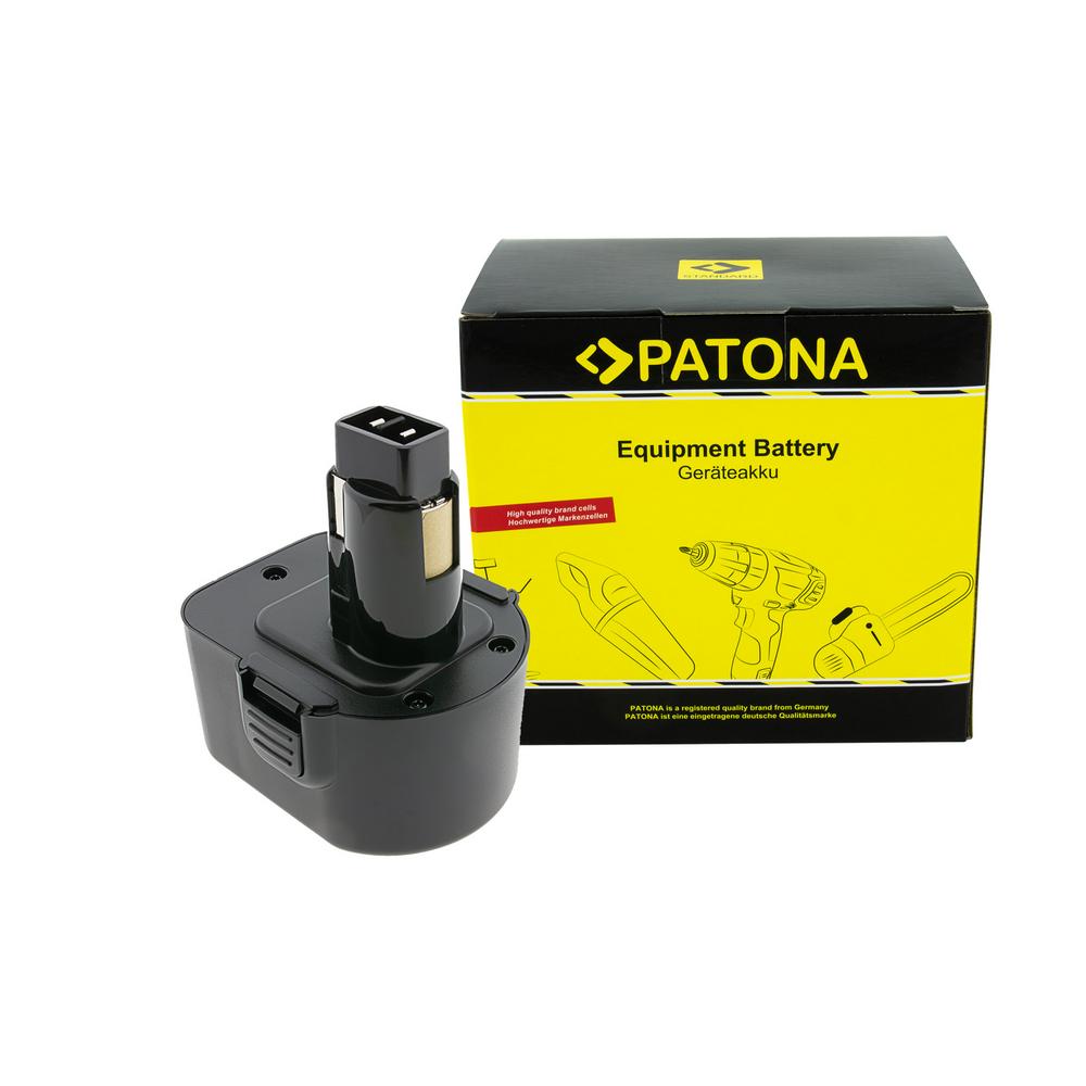 PATONA Battery for Dewalt, Black & Decker, ELU and Würth Tools 12 Volt 3000 mAh