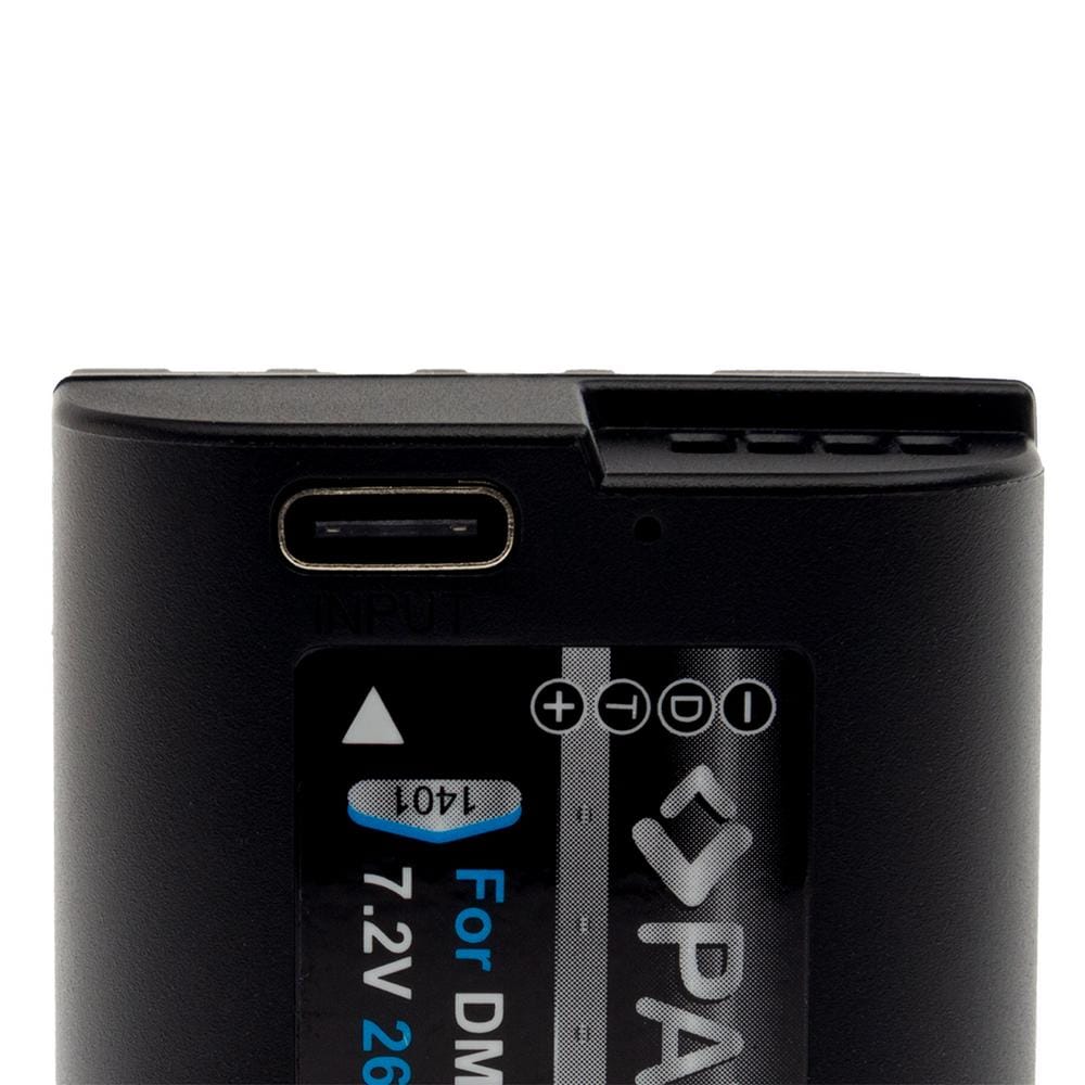 PATONA Platinum bateria com entrada USB‑C para Panasonic DMW‑BLK22 S5 G9 GH5 GH5S PATONA Platinum bateria com entrada USB‑C para Panasonic DMW‑BLK22 S5 G9 GH5 GH5S