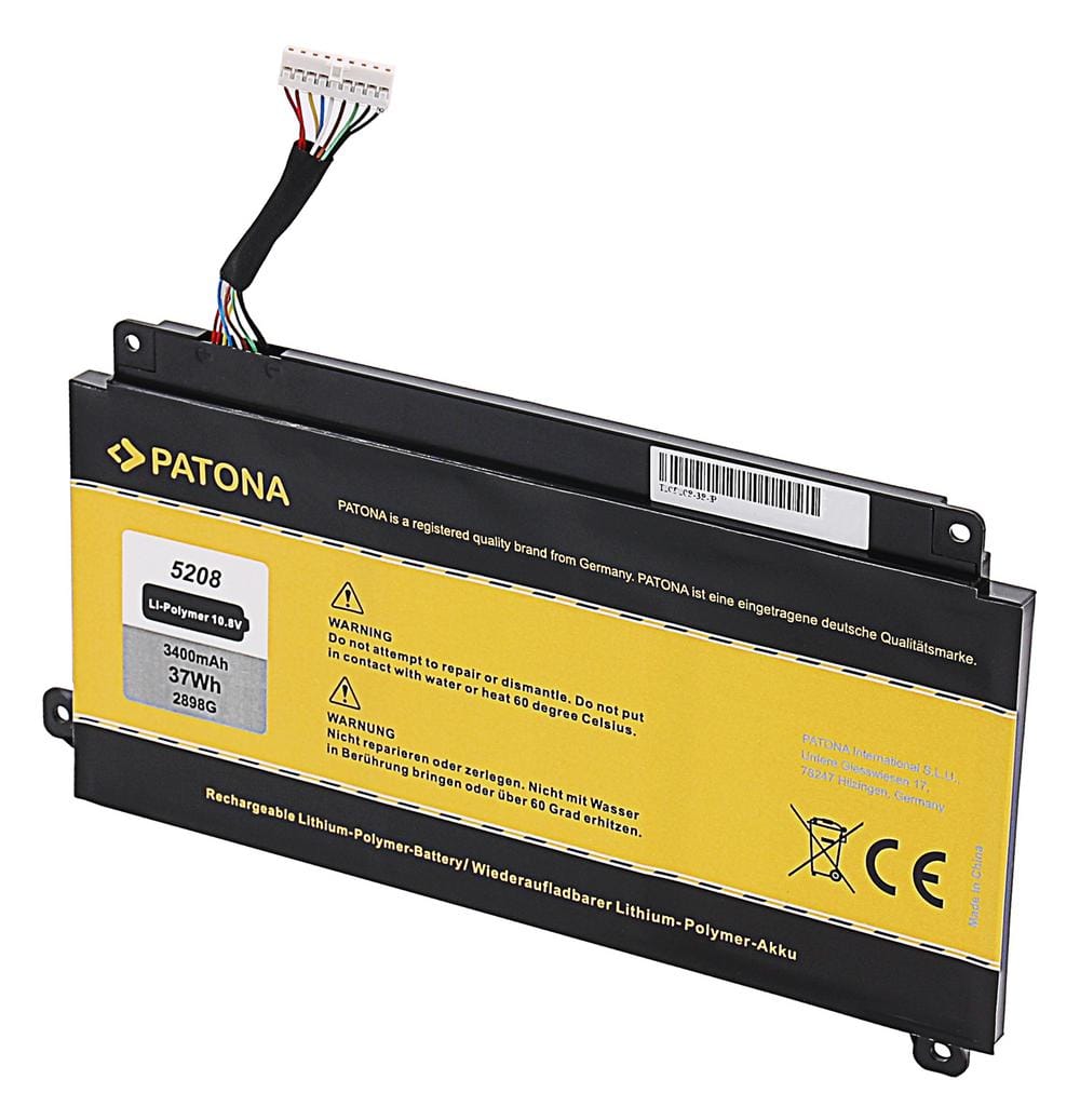 PATONA akumulator dla Toshiba Satellite 5208 E45W P55W E45W-C4200 P55W-C P55W-C5200D E45W-C4200X P55W-C5314