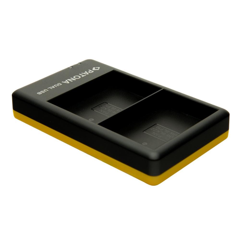 Carregador rápido dual PATONA para Panasonic DMW-BLF19 com cabo USB‑C Carregador rápido dual PATONA para Panasonic DMW-BLF19 com cabo USB‑C