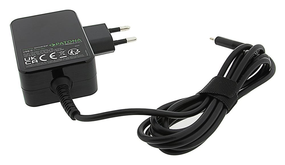 PATONA Premium PD65W Alimentatore 5V 3A 9V 3A 12V 3A 15V 3A 20V 3,25A USB‑C per Asus, Lenovo, Dell ecc. PATONA Premium PD65W Alimentatore 5V 3A 9V 3A 12V 3A 15V 3A 20V 3,25A USB‑C per Asus, Lenovo, Dell ecc.