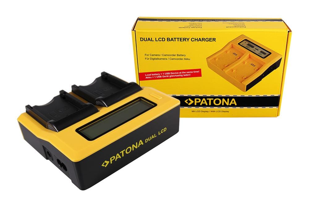 PATONA Carregador Dual LCD USB para Pentax D Li109 DLi109 D Li109 PATONA Carregador Dual LCD USB para Pentax D Li109 DLi109 D Li109