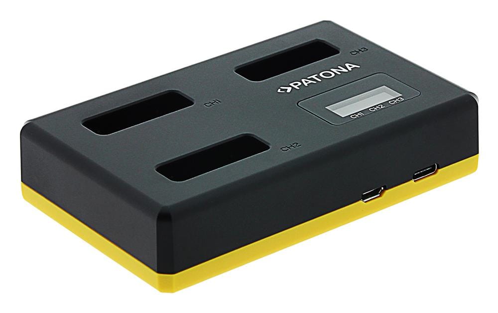 Caricatore USB Triplo PATONA per Canon NB-13L PowerShot G5 X, G5X, G7 X, G7 X Mark II, G7X, G9 X, G9X – incluso Caricatore USB Triplo PATONA per Canon NB-13L PowerShot G5 X, G5X, G7 X, G7 X Mark II, G7X, G9 X, G9X – incluso