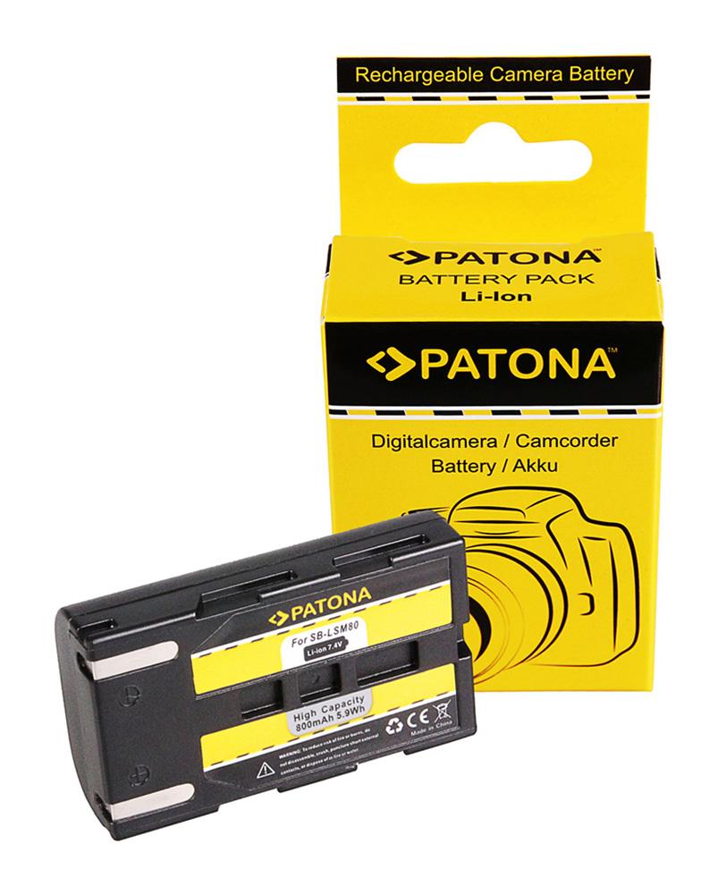 PATONA batteria per Samsung SB-LSM80 163i 350i 467i D351i D352i D453i D963i d965Wi