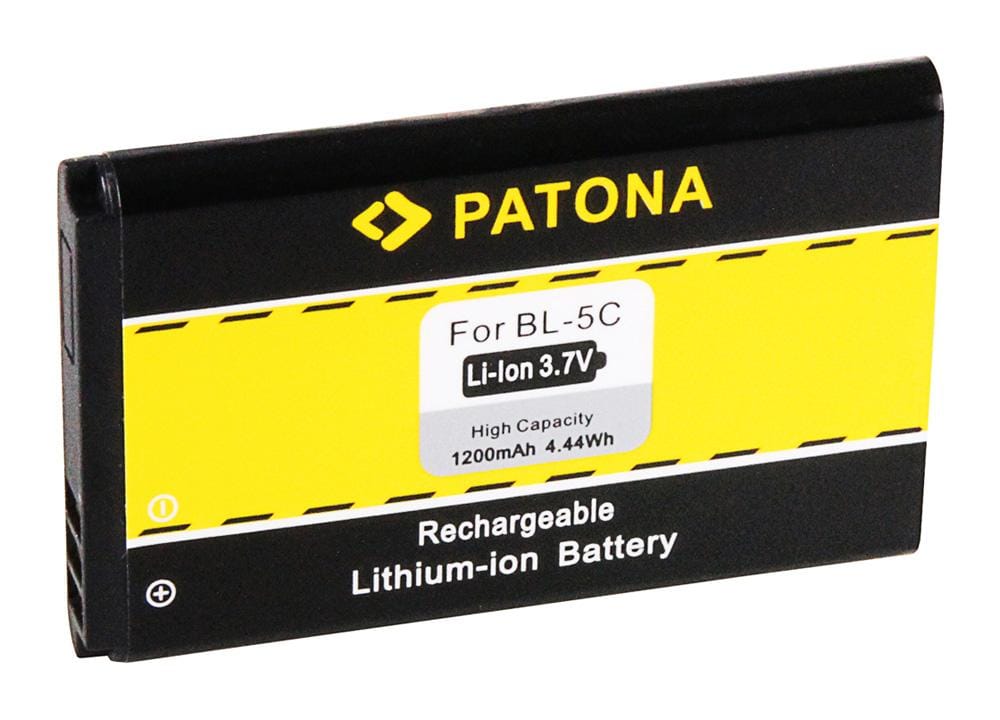 PATONA Batteria per Nokia BL-5C 100 101 109 112 113 1100 1101 1110 1112 PATONA Batteria per Nokia BL-5C 100 101 109 112 113 1100 1101 1110 1112