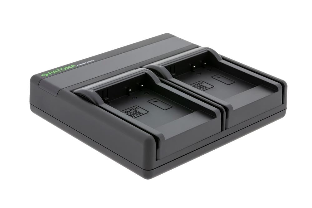PATONA Premium Dual PD Performance Charger for Panasonic DMW-BCF10E including USB‑C Input/Output PATONA Premium Dual PD Performance Charger for Panasonic DMW-BCF10E including USB‑C Input/Output